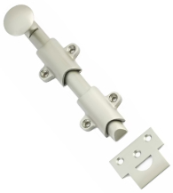 Solid Brass 6 Inch Surface Bolt, Emtek 8511