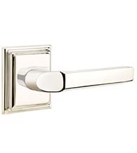 Milano Lever with Wilshire Rosette, Emtek 8561M