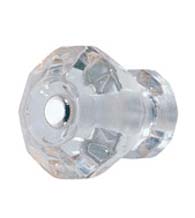 Astoria Clear Cabinet Knob, Emtek 86017