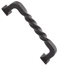 Twist Lost Wax Door Handle, Emtek 86069