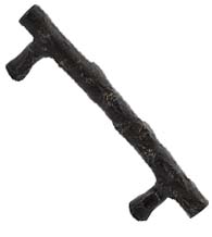 8 Inch Rustic Twig Cabin Door Handle, Emtek 86090