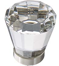 Brookmont Crystal Cabinet Knob, Emtek 86396