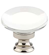Providence Crystal Cabinet Knob, Emtek 86567