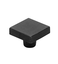 Rustic Modern Square Cabinet Knob, Emtek 86662