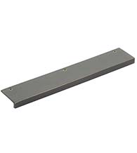 Sandcast Bronze Rustic Modern Edge Pull, Emtek 86664