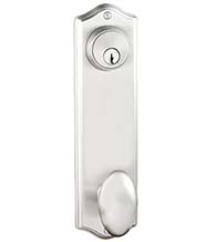 Colonial 9 Inch Entry Door Lockset, Emtek 8990