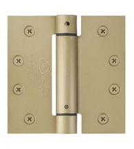4 x 4 x Square Corners Spring Hinge, Pair, Emtek 95014