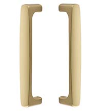 Back-to-Back 8 Inch Urban Modern Door Pull Set, Pair, Emtek BTB-86176