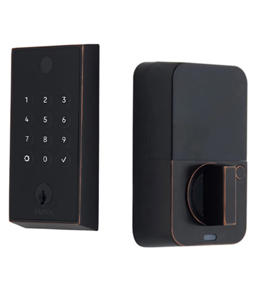Keyed SMART Fingerprint Keypad Deadbolt