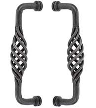 Back-to-Back 8 Inch Lafayette Door Pull Set, Emtek BTB-76030