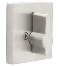 Stainless Steel Square Single Sided Deadbolt, Emtek S52006