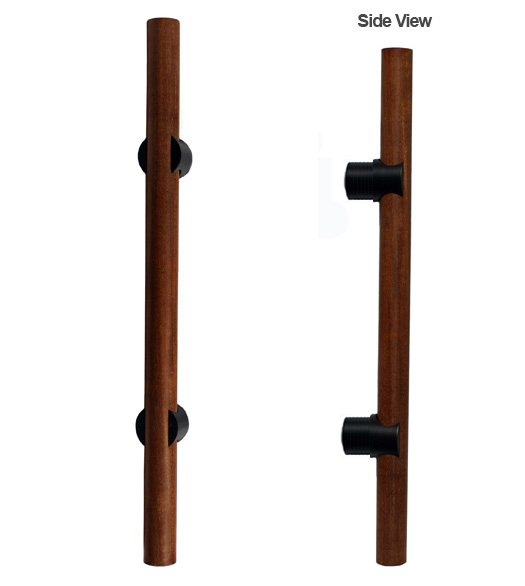 Ipe Wood Door Pull | Dark Wood Door Handle - Doorware.com Ipe Wood Door Pull | Dark Wood Door Handle - Doorware.com
