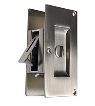 Pocket Door Hardware Doorware Contemporary Pocket Door Privacy Lock First Impressions Drb06