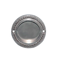 Solid Brass Round Beaded Design Flush Pull FII-801