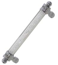 Decorative Austrian Crystal Pull, First Impressions ATL100SWVSBR