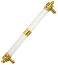 Decorative Acrylic Door Handle with Sleeve, First Impressions ATL03