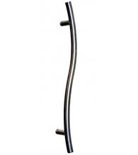 Stainless Steel S Door Handle, First Impressions BGH100SCVSS4