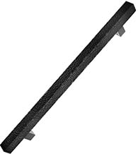 Square Boulder Door Pull, First Impressions BLD125HMRSAL
