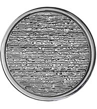 Brooks Hand Hammered Full Circle Door Pull, First Impressions BRK1005RDHSBR