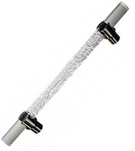 Modern Clearwater Acrylic Door Pull, First Impressions ATC150ACHSBRSEC