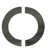 C Shaped Door Pull Pair, First Impressions PR-CSD1SMTSBR