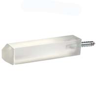 4-1/2 Inch Square Acrylic Door Stop, First Impressions DS-SQAx450