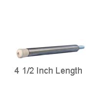 4-1/2 Inch Long Stainless Steel Baseboard Door Stop, FII-DS-SS-4.5