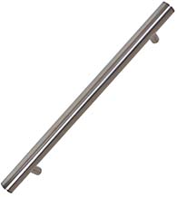 1-1/2 Inch Diameter Stainless Wasatch Pull, First Impressions WST150SMTSS4