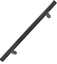 Reeded Wasatch Door Pull, First Impressions WST100RDDSBR