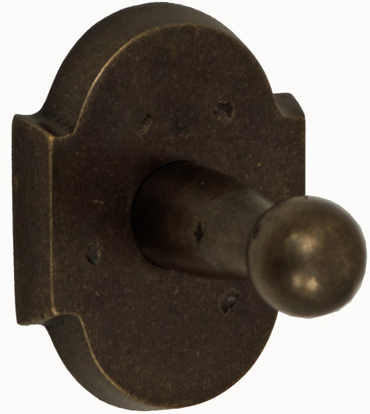 Bronze River Rock Arched Mount Robe Hook, Fusion RHA3