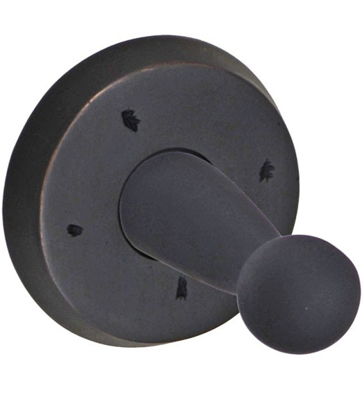 Sandcast Brass Rock Ridge Robe Hook, Fusion RHG2ORB