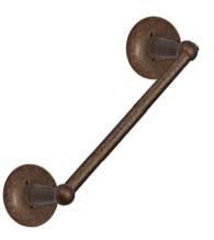 Round Mount Bronze Towel Bar, Fusion TB-A6