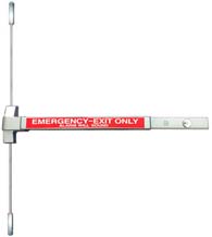 Surface Vertical Rod Alarm Exit Device, Global ED-VR531ALARM-AL