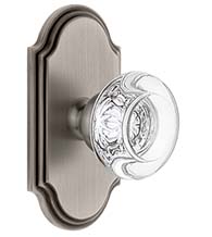 Bordeaux Knob with Arc Rose, Grandeur ARCBOR
