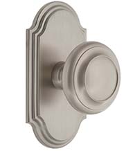 Circulaire Knobset with Arc Rose, Grandeur ARCCIR