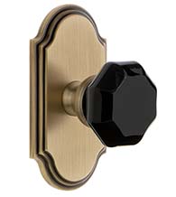 Black Lyon Knob with Arc Rose, Grandeur ARCLYO
