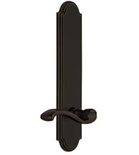 Traditional Portofino Lever with Arc Plate, Grandeur ARCPRT19