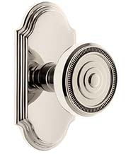 Soleil Knobset with Arc Plate, Grandeur ARCSOL