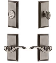 Carre Entryset with Bellagio Lever, Grandeur CARBELCOM