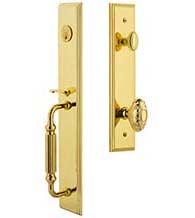 Carre Handleset with Reed Grip, Grandeur CARFGR-ONE
