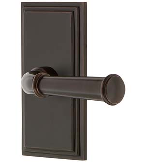 Georgetown Lever with Carre Rose, Grandeur CARGEO