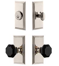 Carre Entryset with Lyon Knob, Grandeur CARLYOCOM