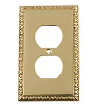 Egg and Dart Outlet Plate, Grandeur EADSWPLTD