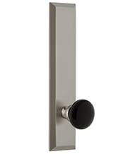 Porcelain Coventry Knob with Fifth Avenue Tall Plate, Grandeur FAVCOV19