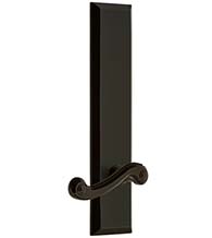 Rope Newport Lever with Fifth Avenue Plate, Grandeur FAVNEW19