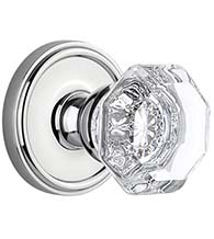 Chambord Knob With Georgetown Rosette, Grandeur GEOCHM