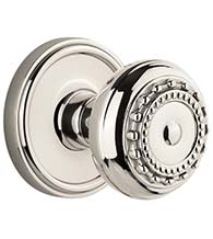 Georgetown Rosette With Parthenon Knob, Grandeur GEOPAR