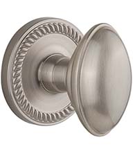 Eden Prairie Egg Knob With Newport Rosette, Grandeur NEWEDN