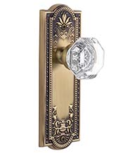 Parthenon Plate With Crystal Chambord Knob, Grandeur PARCHM