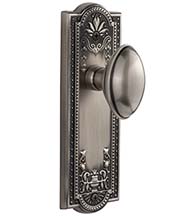 Eden Prairie Knob With Parthenon Plate, Grandeur PAREDN